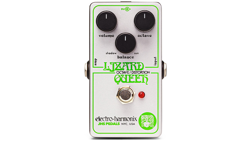 Electro-Harmonix／LIZARD  QUEEN】回路もデザインも70年代EHXを意識したオクターブ・ファズ｜製品ニュース【デジマート・マガジン】